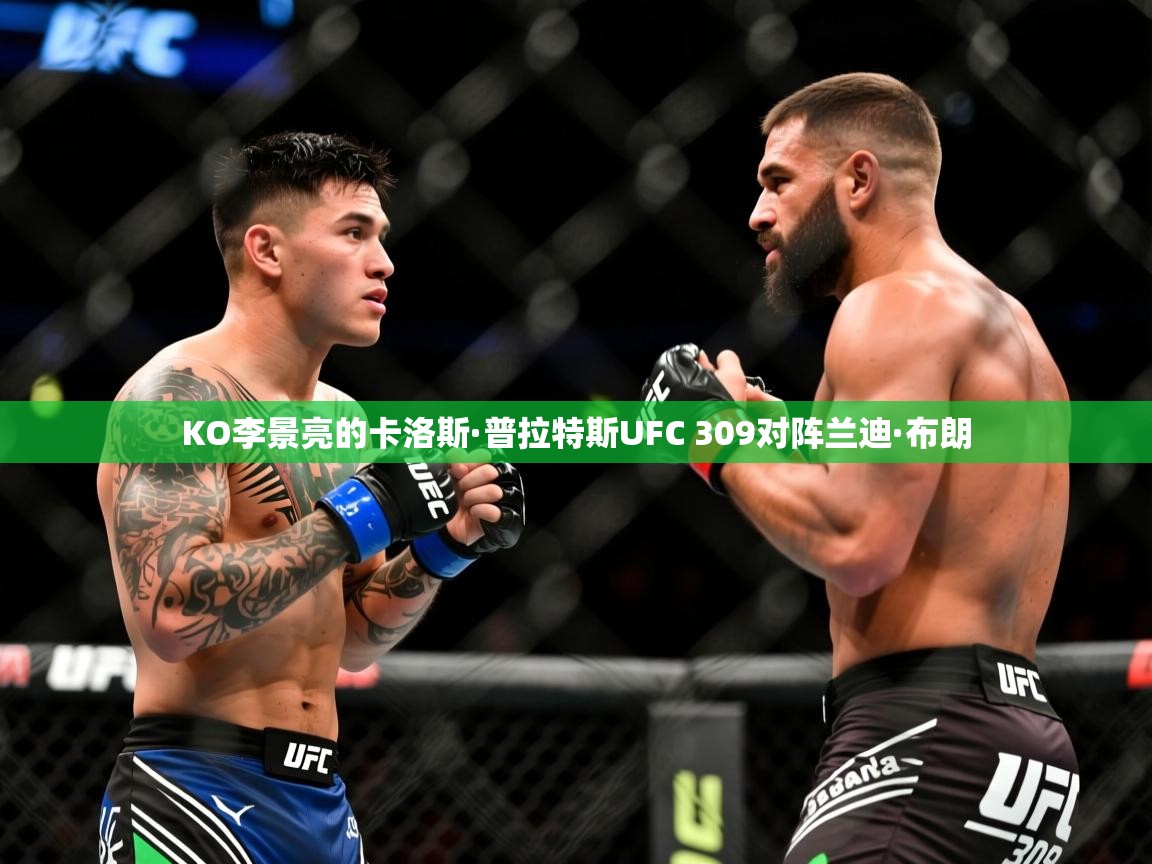 2025开云体育app官方下载KO李景亮的卡洛斯·普拉特斯UFC 309对阵兰迪·布朗
